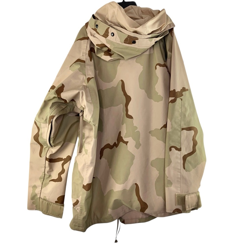 Cold Weather Goretex DCU Parka Desert Camouflage Full Zip Jacket - Picture 9 of 9